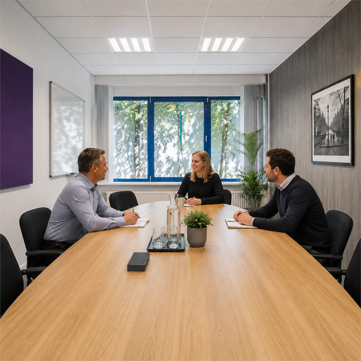 Vergaderruimte bij Easy Kantoor